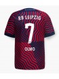 Moški Nogometna dresi replika RB Leipzig Dani Olmo #7 Gostujoči 2023-24 Kratek rokav